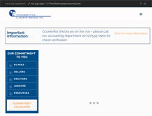 Tablet Screenshot of consumert.com
